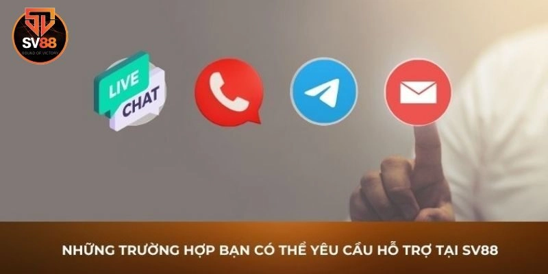 Liên hệ 1 Tổng hợp các tình huống cần liên hệ Sv88