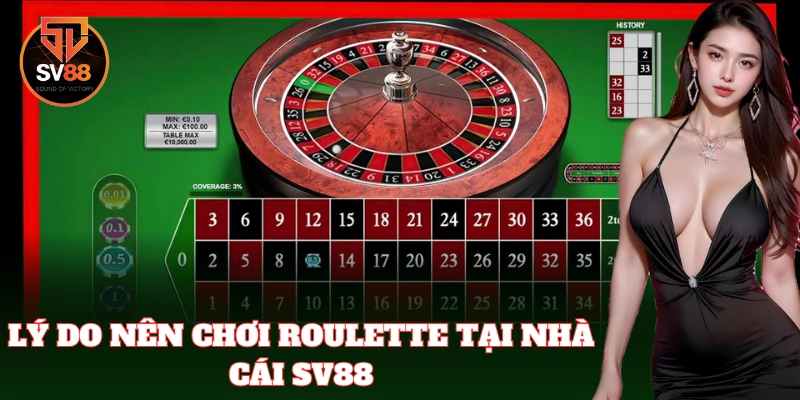 Roulette tại SV88 nổi bật với luật chơi dễ hiểu và cuốn hút